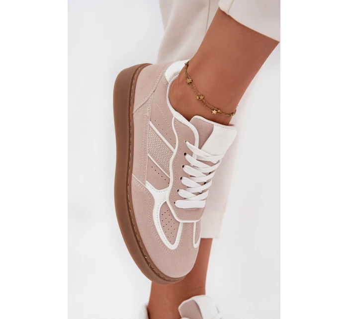 Nízké dámské tenisky Beżové Brenelle Nízké dámské tenisky Beżové Brenelle