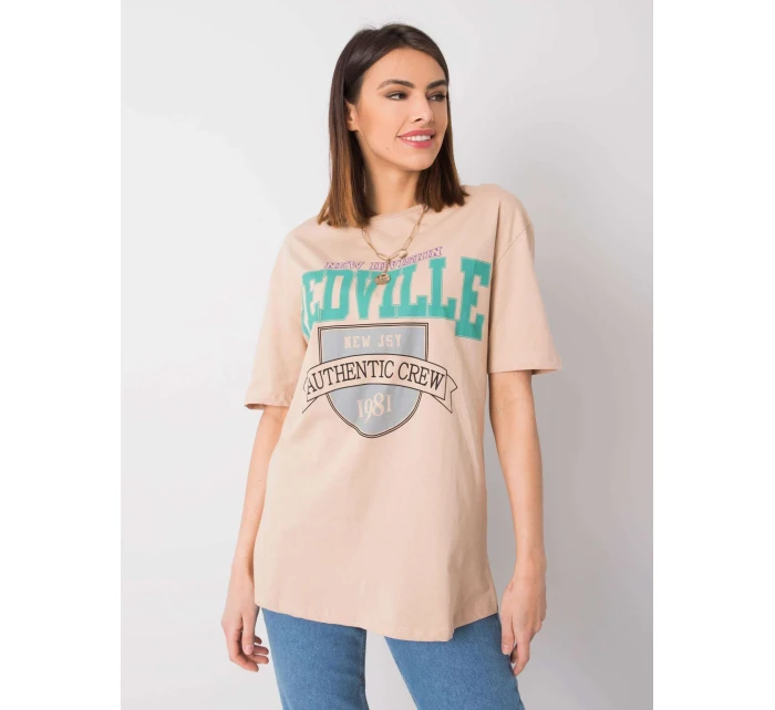 Tričko 327 TS model 15091644 béžová - FPrice