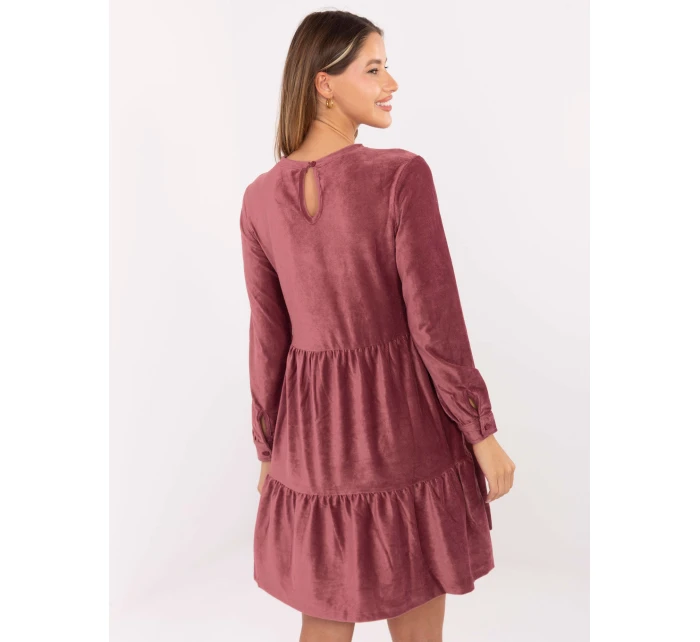 Sukienka model 21399607 ciemny różowy - FPrice