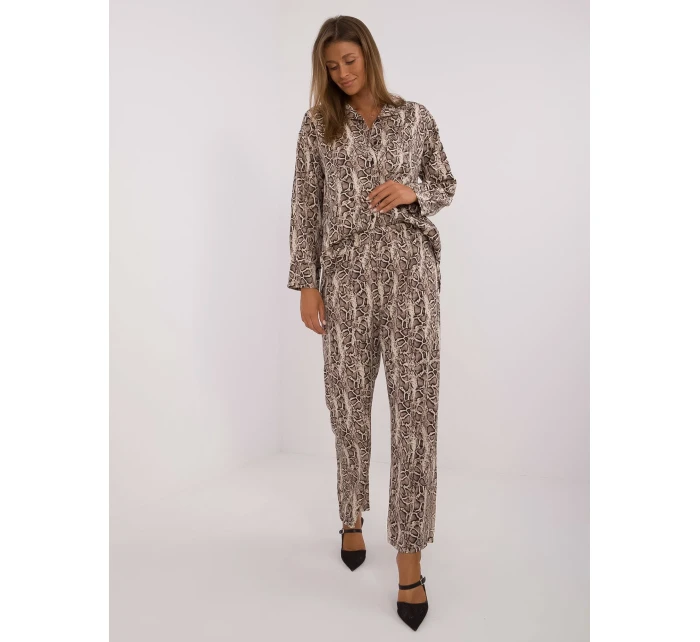 Komplet DHJ KMPL czarno beżowy model 20479813 - FPrice Komplet DHJ KMPL czarno beżowy model 20479813 - FPrice