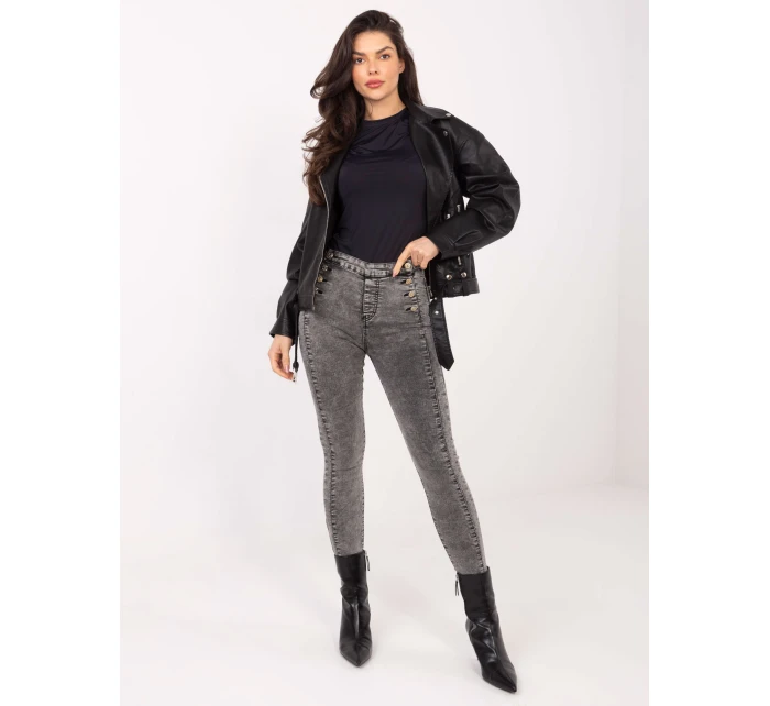 Džínové kalhoty NM SP M516.38P tmavě šedá