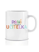 Personalizovaný klasický bílý keramický hrníček 300 ml pro paní učitelku/pana učitele Personalizovaný klasický bílý keramický hrníček 300 ml pro paní učitelku/pana učitele
