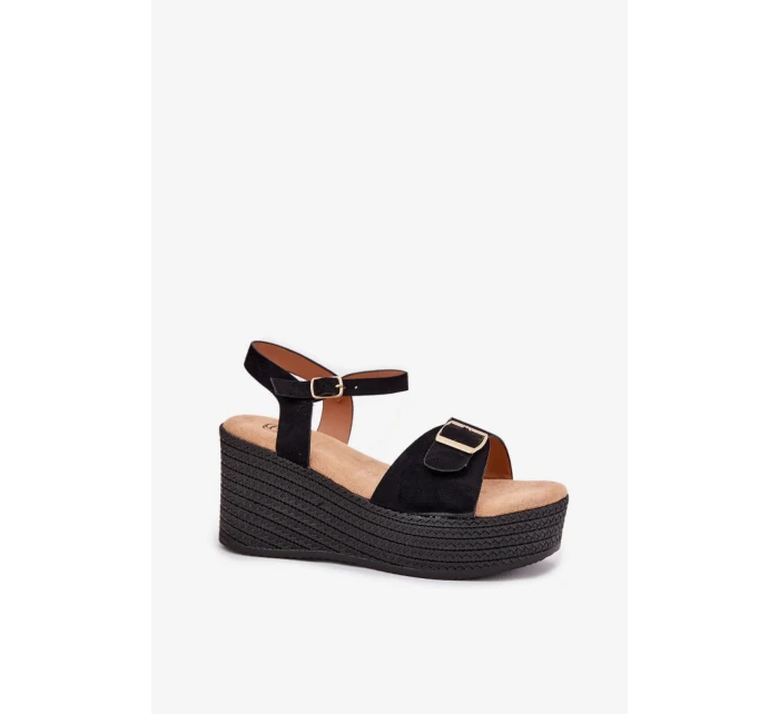 Bota na klínech model 213177 Step in style Bota na klínech model 213177 Step in style