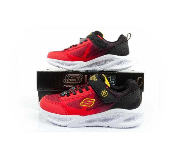 Skechers S Lights dětské sportovní boty chlapci pohodlné LED
