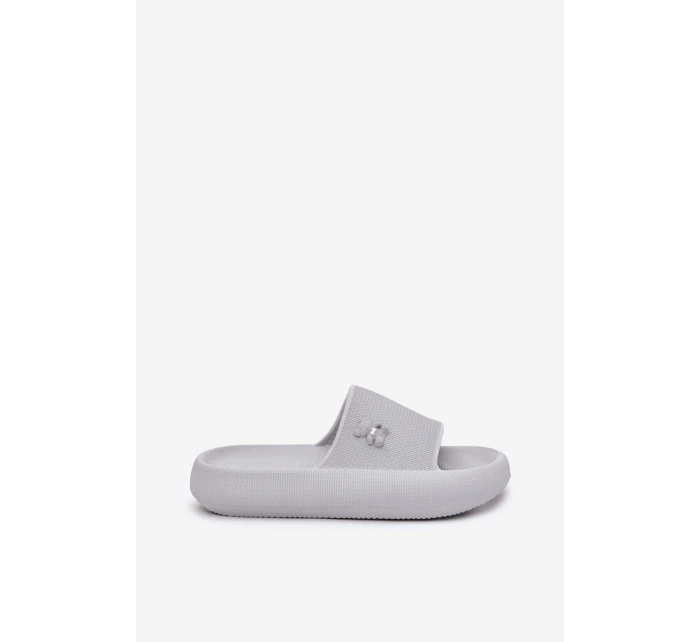 Dámské Pěnové Sandály Na Platformě S  Šedé model 21697225 - VINCEZA