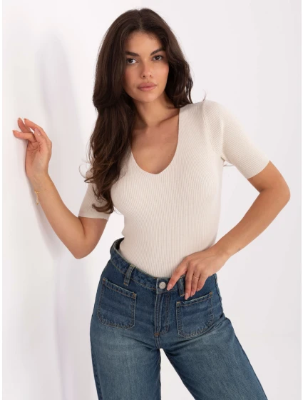 Sweter PM SW B model 21334855 jasny beżowy - FPrice