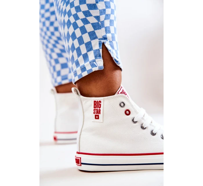 High Sneakers Big Star JJ274127 White High Sneakers Big Star JJ274127 White