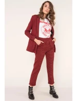 Dámské vzorované kalhoty model 15185737 - FPrice