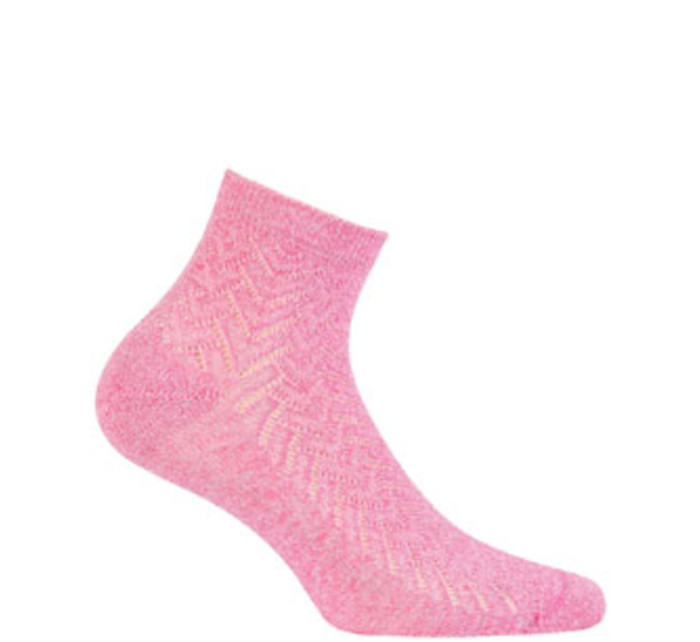 Dámské ponožky s lesklou přízí