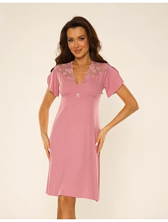 Dámská noční košile model 20137558 Lilian kr/r M2XL - De Lafense
