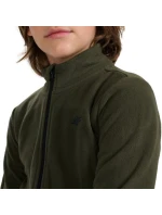 Chlapecký fleece 4F M413 khaki 4FJWAW25TFLEM413 43S Chlapecký fleece 4F M413 khaki 4FJWAW25TFLEM413 43S