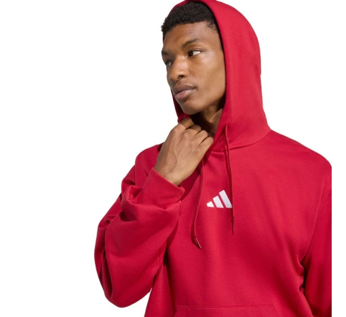 Pánská mikina adidas Essentials Hoodie červená pánské model 21858376