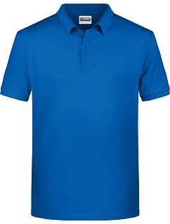 Daiber 8010 Pánské piqué polo z bio bavlny 02.8010 royal