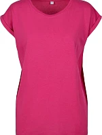 Build your Brand BY 021 Dámské tričko 56.0021 hibiscus pink