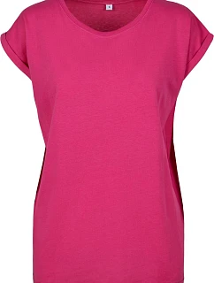 Build your Brand BY 021 Dámské tričko 56.0021 hibiscus pink
