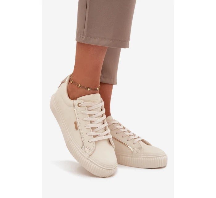 Dámské Tenisky Z Eko Kůže Big Star model 21706053 - Big Star Shoes Dámské Tenisky Z Eko Kůže Big Star model 21706053 - Big Star Shoes