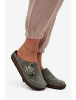 Dámská domácí obuv pantofle model 21714615 zelené - Inblu