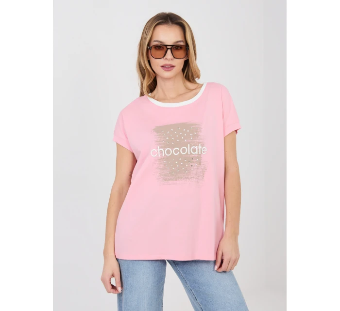 Bluzka RV BZ model 22031501 jasny różowy - FPrice