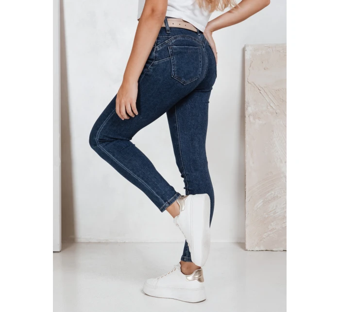 Dámské push up džíny tmavě modré model 21992561 - Dstreet