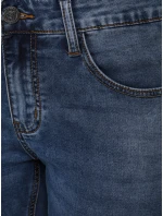 Spodnie męskie slim fit niebieskie model 22022560 - FashionStreet