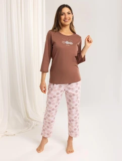 Pyžamo model 21202419 3/4 2XL Z25/26 dámské - Regina