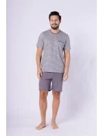 Pyžamo Hotberg 1751 Karol kr/r M-2XL Pyžamo Hotberg 1751 Karol kr/r M-2XL