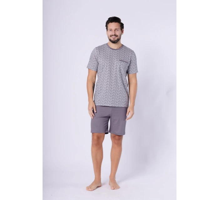 Pyžamo Hotberg 1751 Karol kr/r M-2XL Pyžamo Hotberg 1751 Karol kr/r M-2XL