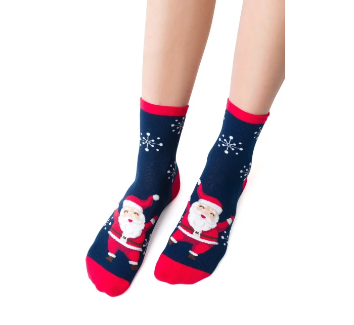 Ponožky Steven art.136 Świąteczne damskie 35-40