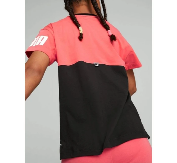 Tričko Puma Power Colorblock Jr 670204 35 Tričko Puma Power Colorblock Jr 670204 35