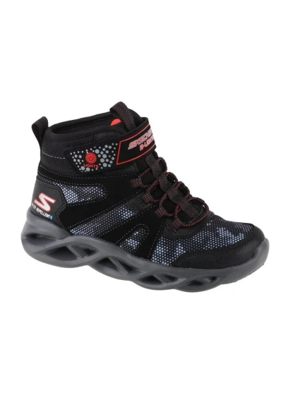 Skechers Twisted Brights - Zerrix 400145L-BKRD Black 28 Skechers Twisted Brights - Zerrix 400145L-BKRD Black 28