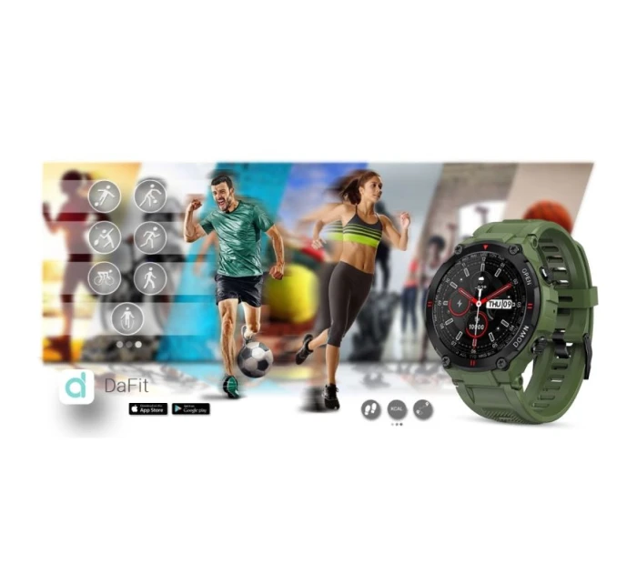 Chytré hodinky Green model 21804545 - Giewont Chytré hodinky Green model 21804545 - Giewont