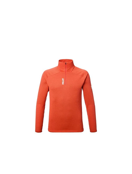 Pánská mikina MILLET Parmelan Light Fleece, velikost M, červená