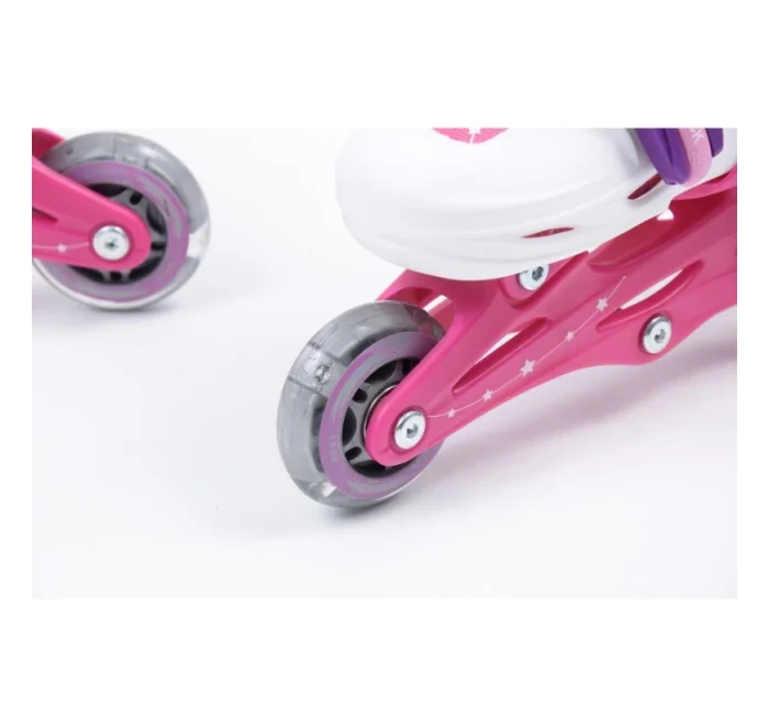 Sport Pink LED kolečkové brusle 2 v 1 model 21761702 - SMJ