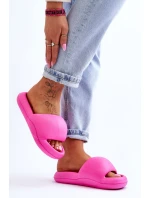 Dámské lehké pěnové pantofle na platformě Fuchsie Milton Dámské lehké pěnové pantofle na platformě Fuchsie Milton