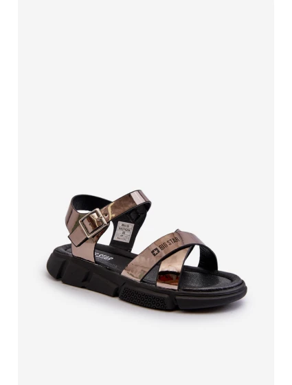 Dětské sandály Big Star model 21651474 Černé - Big Star Shoes Dětské sandály Big Star model 21651474 Černé - Big Star Shoes