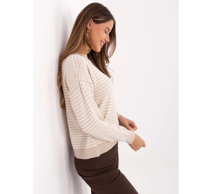 Jumper IT SW 93190.15 světle béžový