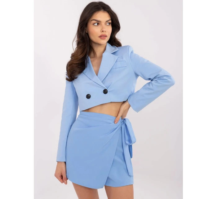 Šortky MI SD 121388.39 světle modré