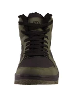 Pánské kotníkové zimní kožešinové boty 243374 3111 Tmavě zelená s černou - Kappa Pánské kotníkové zimní kožešinové boty 243374 3111 Tmavě zelená s černou - Kappa
