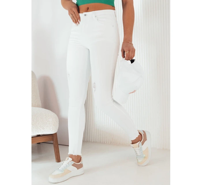 Dámské džínové kalhoty white Dstreet model 21974516 - FashionStreet