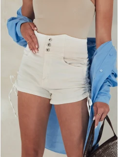 Dámské šortky STYLE SHORTS light beige Dstreet model 21977952 - FashionStreet