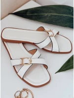 Dámské žabky white model 21990343 - Dstreet