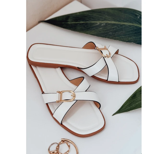 BELICCA dámské žabky bílé FashionStreet ZY0998