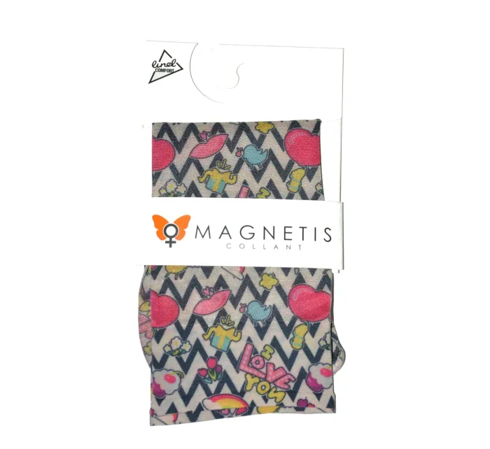 Dámské vzorované ponožky model 7465057 20 den - Magnetis