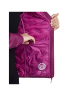 Dámská péřová bunda s kapucí Viking Lady ve fialové barvě model 21767841