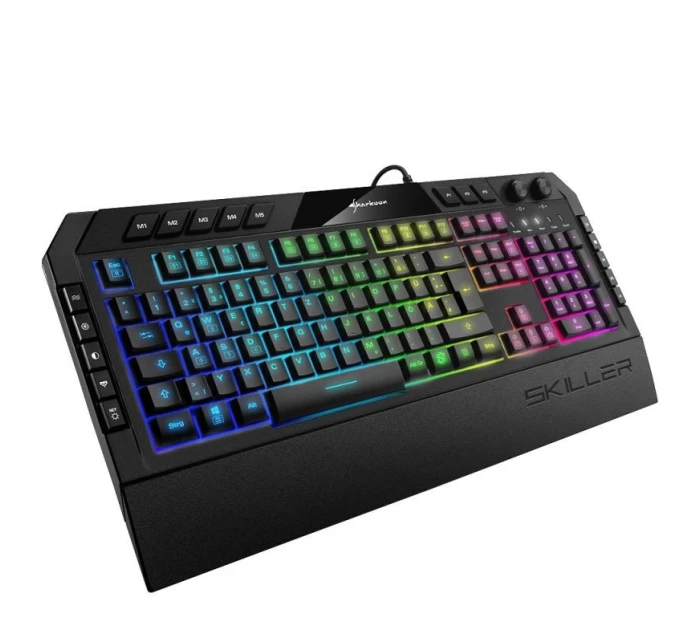 Sharkoon Skiller SGK5 USB QWERTZ herní klávesnice černá Sharkoon Skiller SGK5 USB QWERTZ herní klávesnice černá