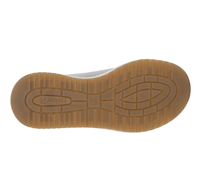 Béžová dámská polobotka model 21948526 - Rieker