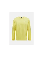 Pánské tričko PEAK PERFORMANCE M Trail Longsleeve, žlutá barva