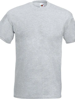 Fruit of the Loom Super Premium T Tričko 16.1044 heather grey