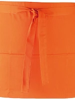 Premier PR 155 Krátká zástěra do pasu s kapsou "Colours" 39.0155 orange