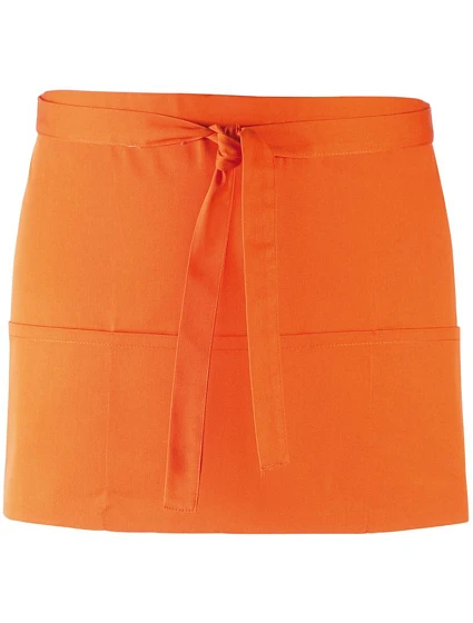 Premier PR 155 Krátká zástěra do pasu s kapsou "Colours" 39.0155 orange Premier PR 155 Krátká zástěra do pasu s kapsou "Colours" 39.0155 orange